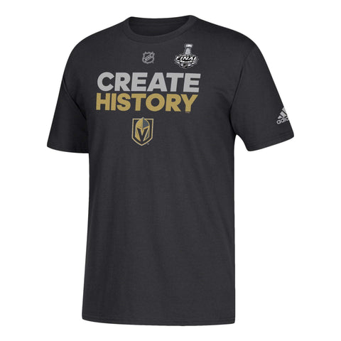 Shop Las Vegas Golden Knights 2018 Stanley Cup Final "Create History" T-Shirt - Sporting Up