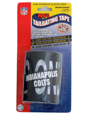 Shop Indianapolis Colts NFL Caution Tailgating Tape (50ft) - Sporting Up