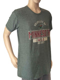 Minnesota Wild Retro Brand Green Red Vintage Style NHL T-Shirt - Sporting Up