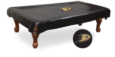 Shop Anaheim Ducks HBS Black Vinyl Billiard Pool Table Cover - Sporting Up