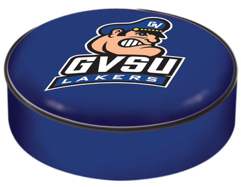 Shop Grand Valley State Lakers HBS Blue Vinyl Slip Over Bar Stool Seat Cushion Cover - Sporting Up