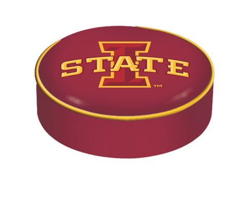 Shop Iowa State Cyclones HBS Red Vinyl Elastic Slip Over Bar Stool Seat Cushion Cover - Sporting Up