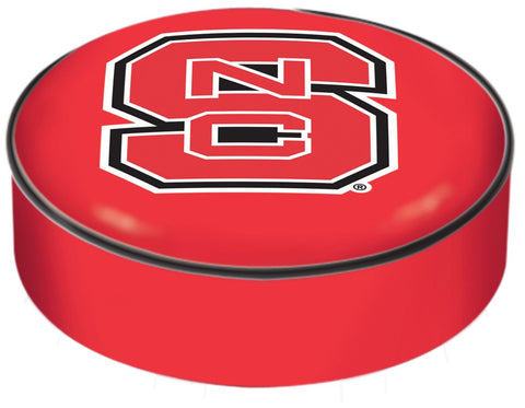 Shop NC State Wolpack HBS Red Vinyl Elastic Slip Over Bar Stool Seat Cushion Cover - Sporting Up