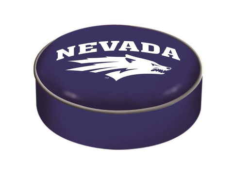 Shop Nevada Wolpack HBS Navy Vinyl Elastic Slip Over Bar Stool Seat Cushion Cover - Sporting Up