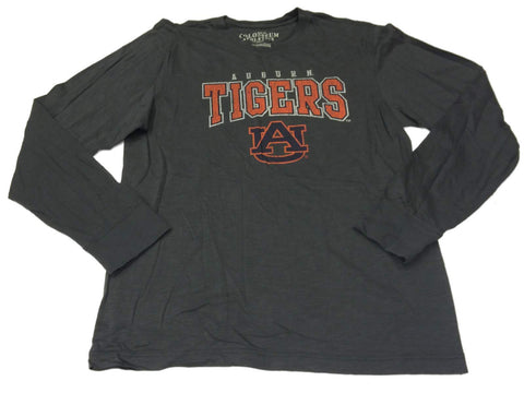 Auburn Tigers Colosseum Gray Long Sleeve Crew Neck T-Shirt (L) - Sporting Up