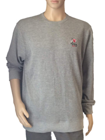Utah Utes Gear for Sports Gray Long Sleeve Crew Neck T-Shirt (L) - Sporting Up