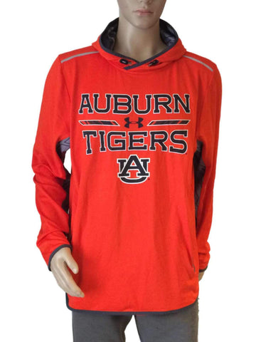Shop Auburn Tigers Under Armour Coldgear Orange LS Pullover Hoodie Sweatshirt (L) - Sporting Up
