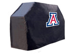Arizona Wildcats HBS Black Outdoor Heavy Duty Breathable Vinyl BBQ Grill Cover - Sporting Up
