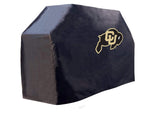 Colorado Buffaloes HBS Black Outdoor Heavy Duty Breathable Vinyl BBQ Grill Cover - Sporting Up