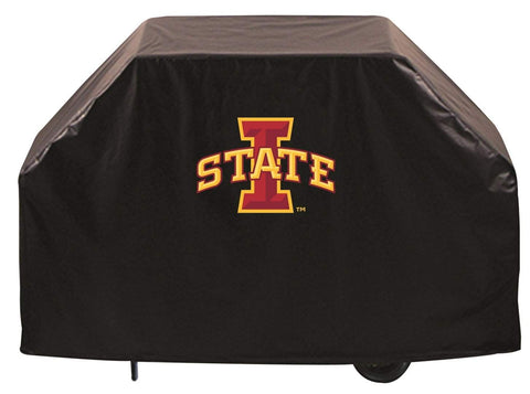 Iowa State Cyclones HBS Black Outdoor Heavy Duty Vinyl BBQ Grill Cover - Sporting Up