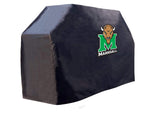 Marshall Thundering Herd HBS Black Outdoor Heavy Duty Vinyl BBQ Grill Cover - Sporting Up