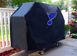 St. Louis Blues HBS Black Outdoor Heavy Duty Breathable Vinyl BBQ Grill Cover - Sporting Up