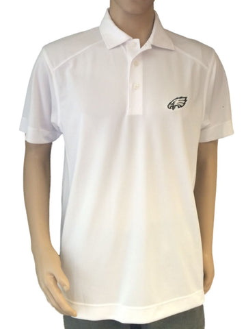 Shop Philadelphia Eagles Cutter & Buck White DryTec Performance Polo Shirt - Sporting Up