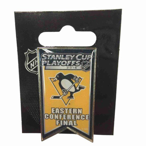 Pittsburgh Penguins 2016 Eastern Conference Finals NHL Playoffs Metal Lapel Pin - Sporting Up