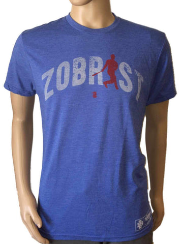 Ben Zobrist Chicago Cubs 108 Stitches Blue Soft Tri-Blend Player T-Shirt - Sporting Up