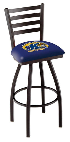 Shop Kent State Golden Flashes HBS Ladder Back High Swivel Bar Stool Seat Chair - Sporting Up