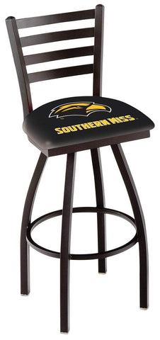 Shop Southern Miss Golden Eagles HBS Ladder Back High Swivel Bar Stool Seat Chair - Sporting Up