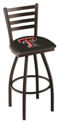 Shop Texas Tech Red Raiders HBS Ladder Back High Top Swivel Bar Stool Seat Chair - Sporting Up
