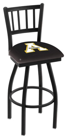 Shop Appalachian State Mountaineers HBS "Jail" Back Swivel Bar Stool Seat Chair - Sporting Up