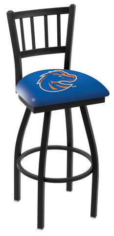 Boise State Broncos HBS "Jail" Back High Top Swivel Bar Stool Seat Chair - Sporting Up