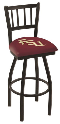 Shop Florida State Seminoles HBS FSU "Jail" Back High Swivel Bar Stool Seat Chair - Sporting Up