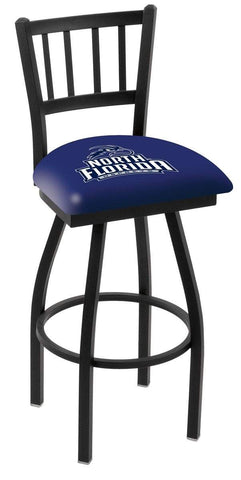 Shop North Florida Ospreys HBS "Jail" Back High Top Swivel Bar Stool Seat Chair - Sporting Up