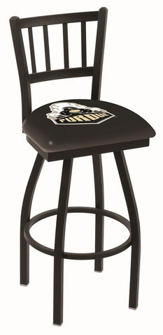 Shop Purdue Boilermakers HBS "Jail" Back High Top Swivel Bar Stool Seat Chair - Sporting Up