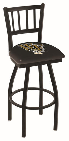 Shop Wake Forest Demon Deacons HBS "Jail" Back High Top Swivel Bar Stool Seat Chair - Sporting Up