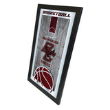 Boston College Eagles HBS Basketball Framed Hanging Glass Wall Mirror (26"x15") - Sporting Up