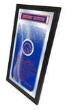 Boise State Broncos Holland Bar Stool Co. Fight Song Mirror (26" x 15") - Sporting Up