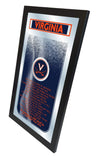 Virginia Cavaliers Holland Bar Stool Co. Fight Song Mirror (26" x 15") - Sporting Up