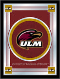 ULM Warhawks Holland Bar Stool Co. Collector Logo Mirror (17" x 22") - Sporting Up