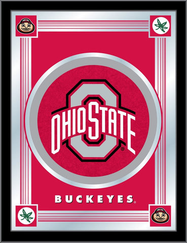 Ohio State Buckeyes Holland Bar Stool Co. Collector Red Logo Mirror (17" x 22") - Sporting Up