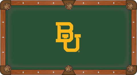Baylor Bears HBS Green with Bear Logo Billiard Pool Table Cloth - Sporting Up