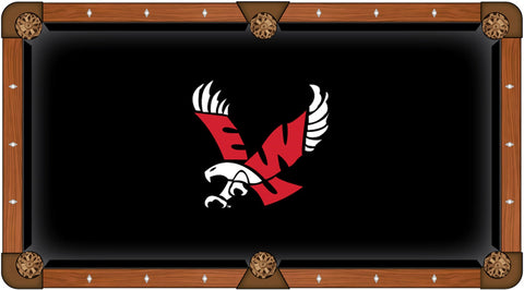 Shop Eastern Washington Eagles Black with "EWU" Logo Billiard Pool Table Cloth - Sporting Up