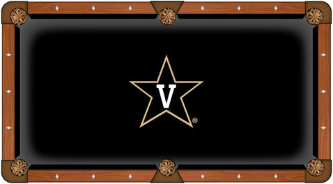 Shop Vanderbilt Commodores HBS Black with Star Logo Billiard Pool Table Cloth - Sporting Up