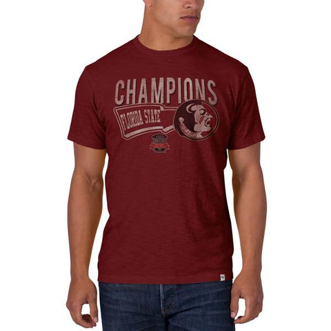 Florida State Seminoles 47 Brand 2013 BCS Nat'l Champs Maroon Scrum T-Shirt - Sporting Up