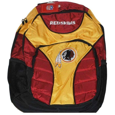 Washington Redskins Concept One Maroon Gold Padded Embroidered Backpack - Sporting Up