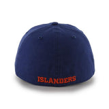 New York Islanders 47 Brand The Franchise Blue Slouch Fitted Hat Cap - Sporting Up