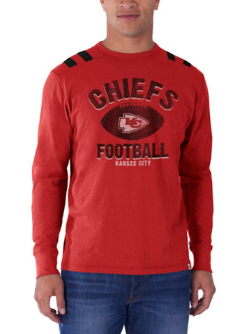 Shop Kansas City Chiefs 47 Brand Rebound Red Bruiser Long Sleeve Shirt - Sporting Up