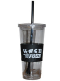 2015 Final Four Indianapolis Boelter Brand 4 Team Clear 22 oz Straw Tumbler - Sporting Up
