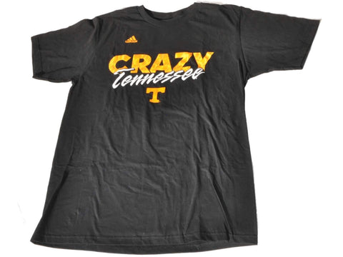 Tennessee Volunteers Adidas Black and Orange "Crazy" Short Sleeve T-Shirt (L) - Sporting Up