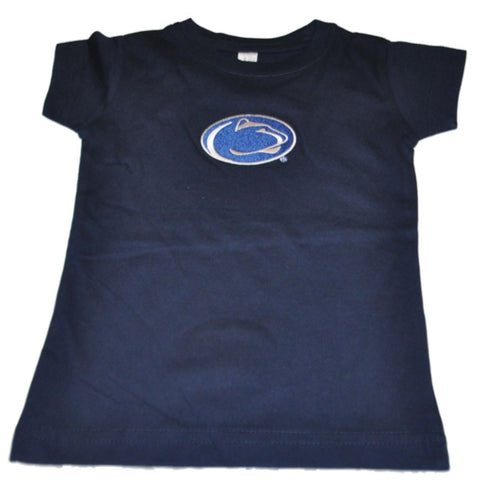 Penn State Nittany Lions TFA Toddler Girls Navy Long Length Cotton T-Shirt - Sporting Up