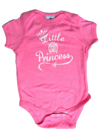 Sacramento Kings SAAG Infant Girls Pink Little Princess One Piece Outfit - Sporting Up