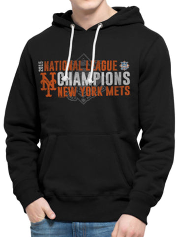 Shop New York Mets 47 Brand 2015 National League Champions Hoodie Sweatshirt - Sporting Up