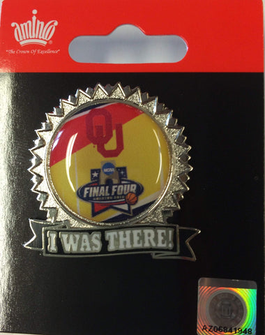 Oklahoma Sooners Aminco 2016 NCAA Final Four I was There Collectible Lapel Pin - Sporting Up
