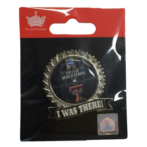 Texas Tech Red Raiders 2016 NCAA Omaha College World Series "I Was There" Pin - Sporting Up