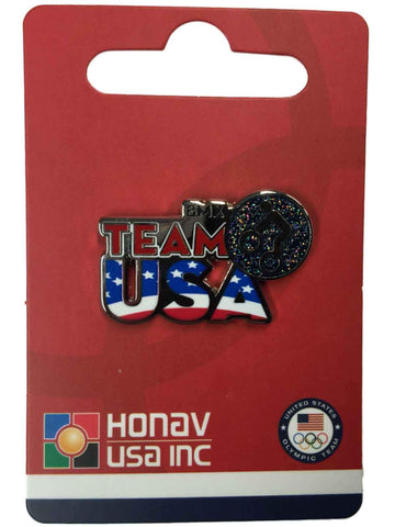2020 Summer Olympics Tokyo Japan "Team USA" BMX Pictogram Metal Lapel Pin - Sporting Up