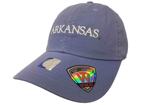 Arkansas Razorbacks TOW Women's Lavender Seaside Adjustable Slouch Hat Cap - Sporting Up