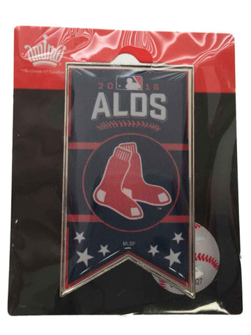 Boston Red Sox 2016 MLB Postseason ALDS Banner Metal Lapel Pin - Sporting Up